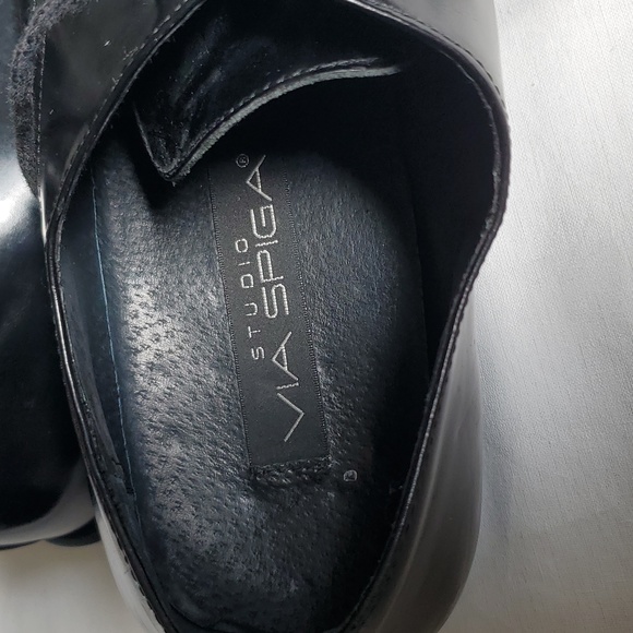 Studio Via Spiga black dress shoes - Picture 9 of 12